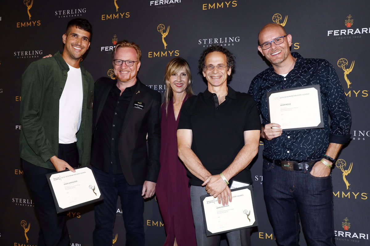 ADG800's tweet image. 📸 Some snapshots from the recent @TelevisionAcad celebration for the 2019 #ArtDirectors and #SetDecorators Nominees! Congratulations again to everyone who is nominated in this year’s #Emmys cycle!