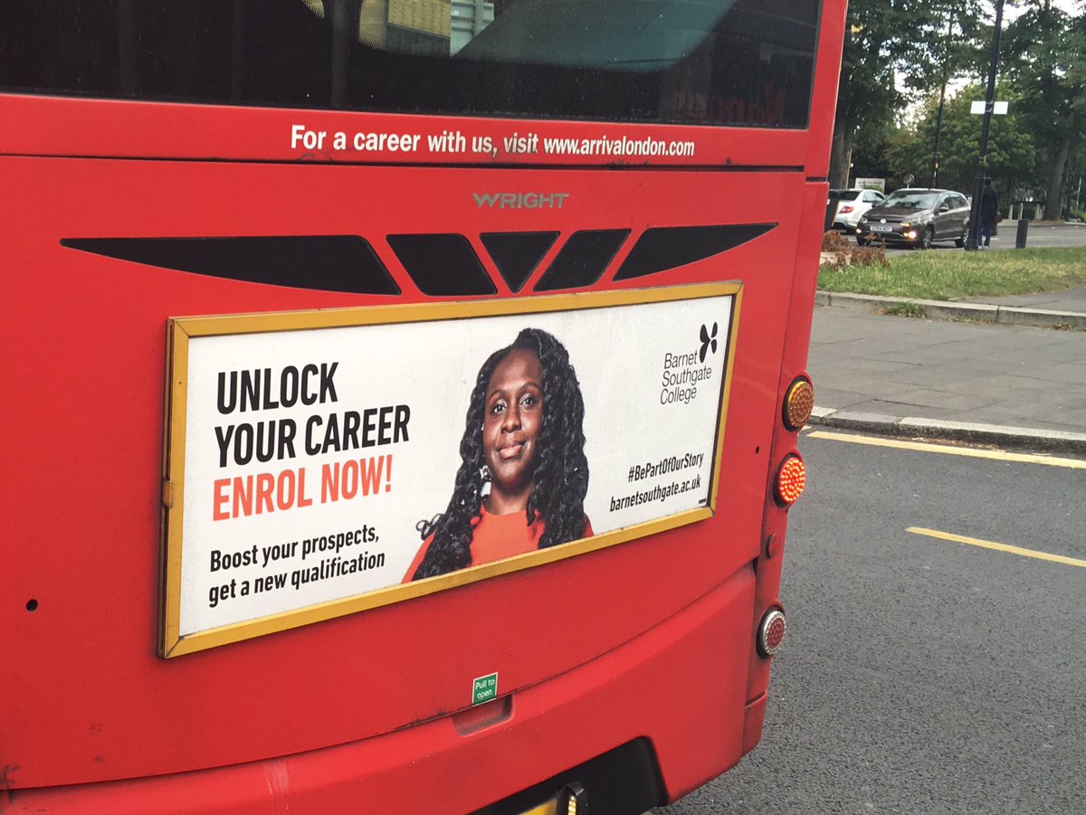 Have you seen our ads on local buses?
#bepartofourstory #unlockyourcareer #skillsforlife #enrollingnow