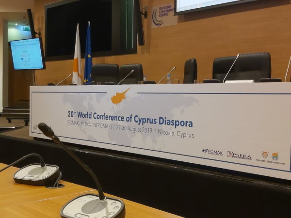 dimosiografia_'s tweet photo. Με μεγάλη επιτυχία πραγματοποιήθηκε η προβολή του #ντοκιμαντέρ #Ίχνη στο 20ο Παγκόσμιο Συνέδριο Κυπρίων της Διασποράς.
#AdvancedMediaInstitute https://t.co/jJoGZ44tg9