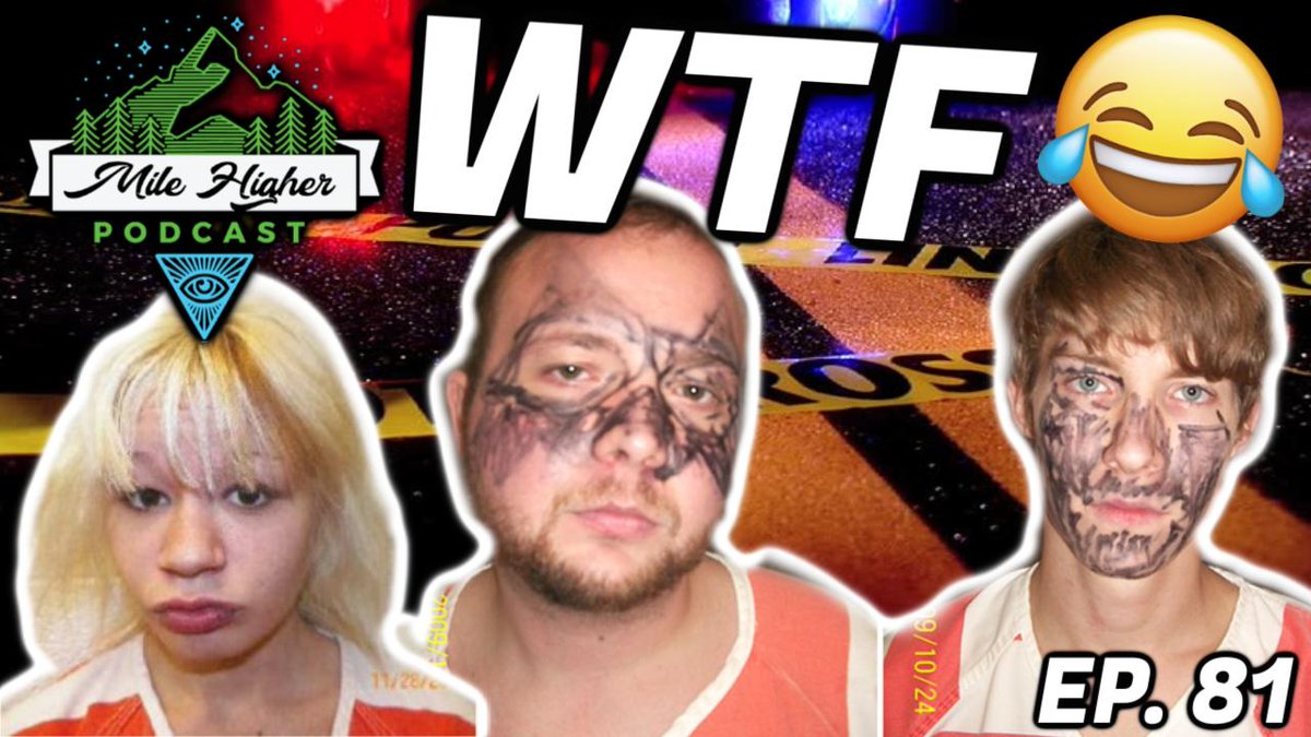 MileHigherPod's tweet photo. Just posted & it's a must-watch๐World's Dumbest Crimes & Criminals Part I - Podcast #81 https://t.co/QDET8FdyD7 #MileHigher https://t.co/CIGELIhg6R