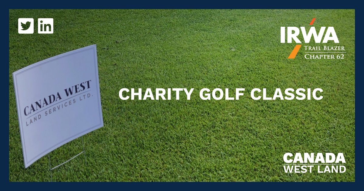 CanadaWestLand's tweet photo. Our team is our at The Links in Spruce Grove for the IRWA Trail Blazer Chapter 62 Charity Golf Classic. We are sponsoring the 19th Hole. Stop by for a beverage on us. #golfing #irwa #irwa62 #19hole https://t.co/RMFXvfUE4e