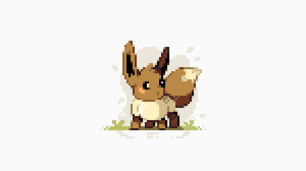 Smol Eevee sprite. 