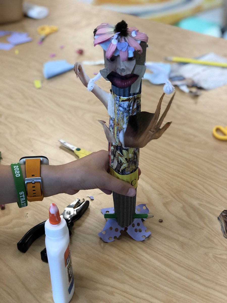 Jmschickel42's tweet photo. When your group’s task is “create a monster” @MsDeatonsClass G6 #taskparty @StratfordLndgES https://t.co/HkCDnnmrvI
