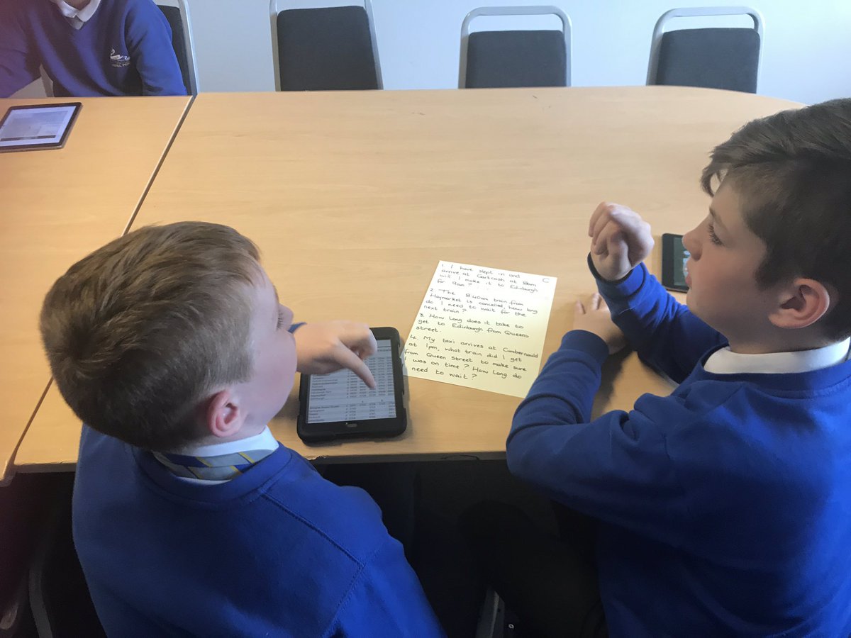 KeanMeghan's tweet image. Today we were learning more about how to read read and use train timetables. #lifeskills #problemsovling #maths