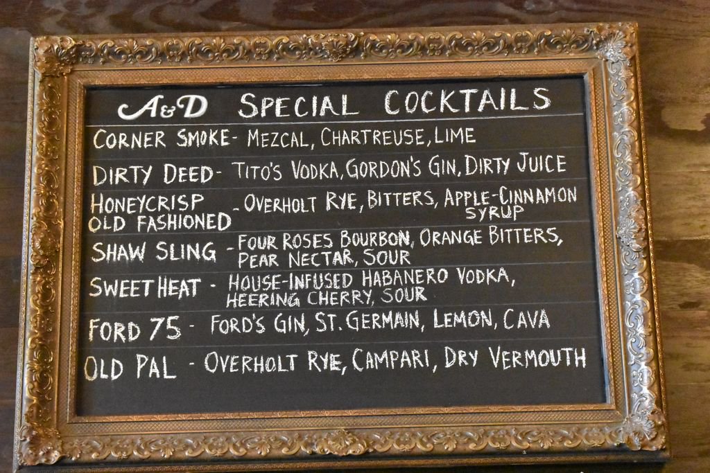 Come try some of our new cocktails!  Happy Hour from 5pm-8pm.  Happy Hump Day...  #humpday #happyhour #newcocktails