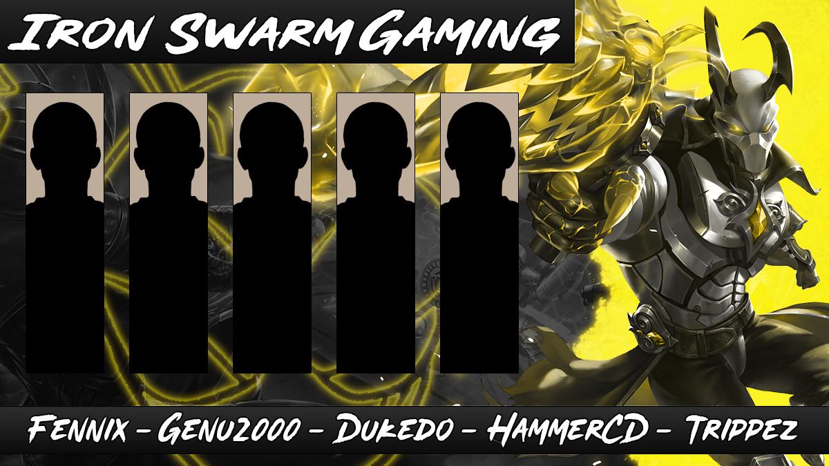 Elz372's tweet photo. "@IronSwarmGG" (MLL) - (EU) 

Roster:
(🇩🇪) @ISG_dukedo
(🇩🇪) @ISG_Genu2000
(🇩🇪) @Fennix_123
(🇩🇪) @HammerCD 
(🇩🇪) @TrippezBtY
 
🐝 #GOISG 🐝
-----------------------------------
🤔🧐 (made by @Elz372) https://t.co/TAvkcrzsUi