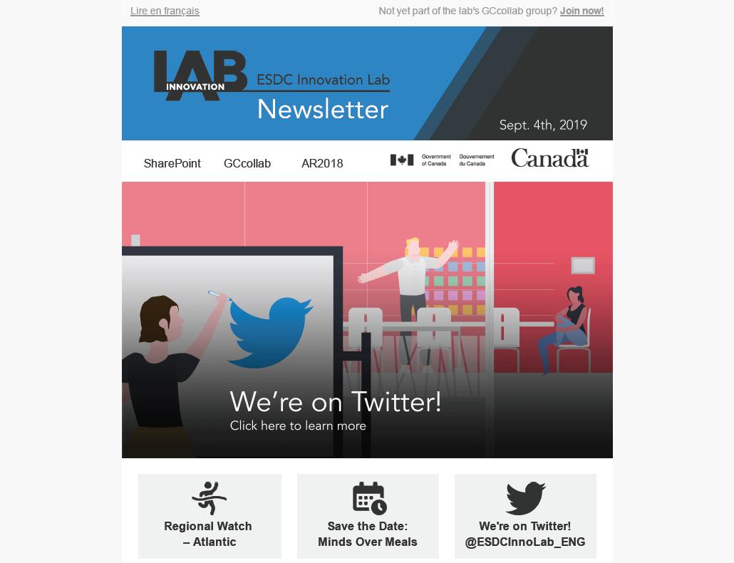 ESDC Lab tweet media