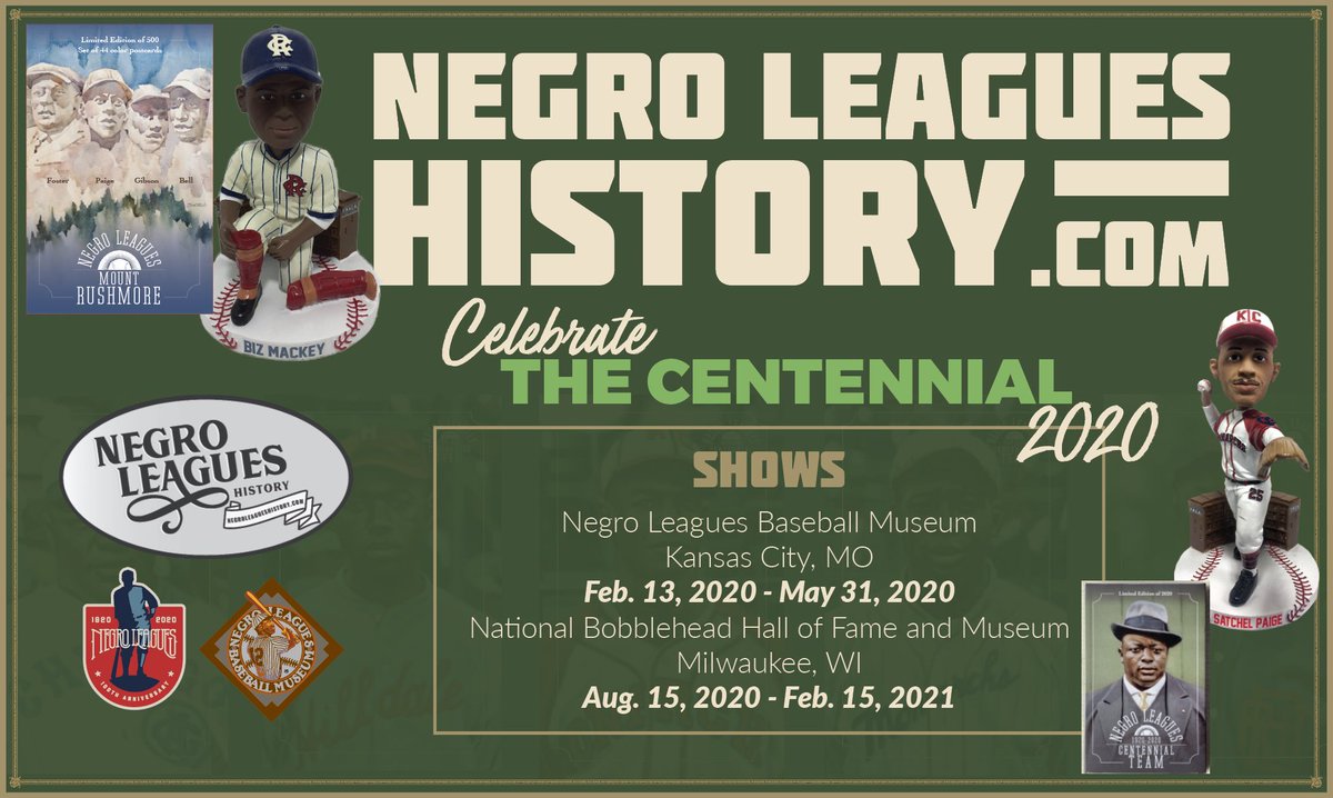 Want to learn more about the talented artists behind our #NegroLeagues artwork &amp; collectibles? 
•
Visit our artist spotlight page:
negroleagueshistory.com/artists/
•
Artists include: Graig Kreindler, Curt Chaplin, Jennifer Ober, Monty Sheldon, Jeff Suntala, Robert Blehert