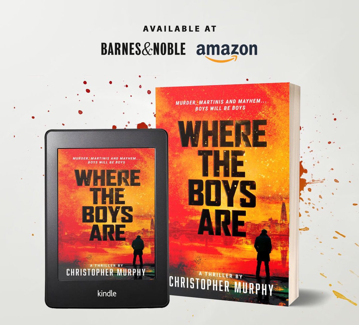 CMurphysLaw's tweet photo. BIG NEWS! One of my lifelong personal goals has been to become a published #author, and that day is finally here! Snag the eBook or paperback on Barnes &amp; Noble or Amazon today at my website: https://t.co/65klZNrK4J. #gayfiction #gayauthor #lgbtfiction #lgbtthriller #amazonbooks https://t.co/eWPOcucq9B