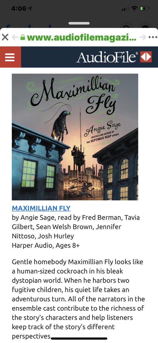 Pleased to be included on this list! #maximillianfly @AudioFileMag <a href="/AtlNarrators/">ATL Narrators</a> 
 
audiofilemagazine.com/blog/6-full-ca…