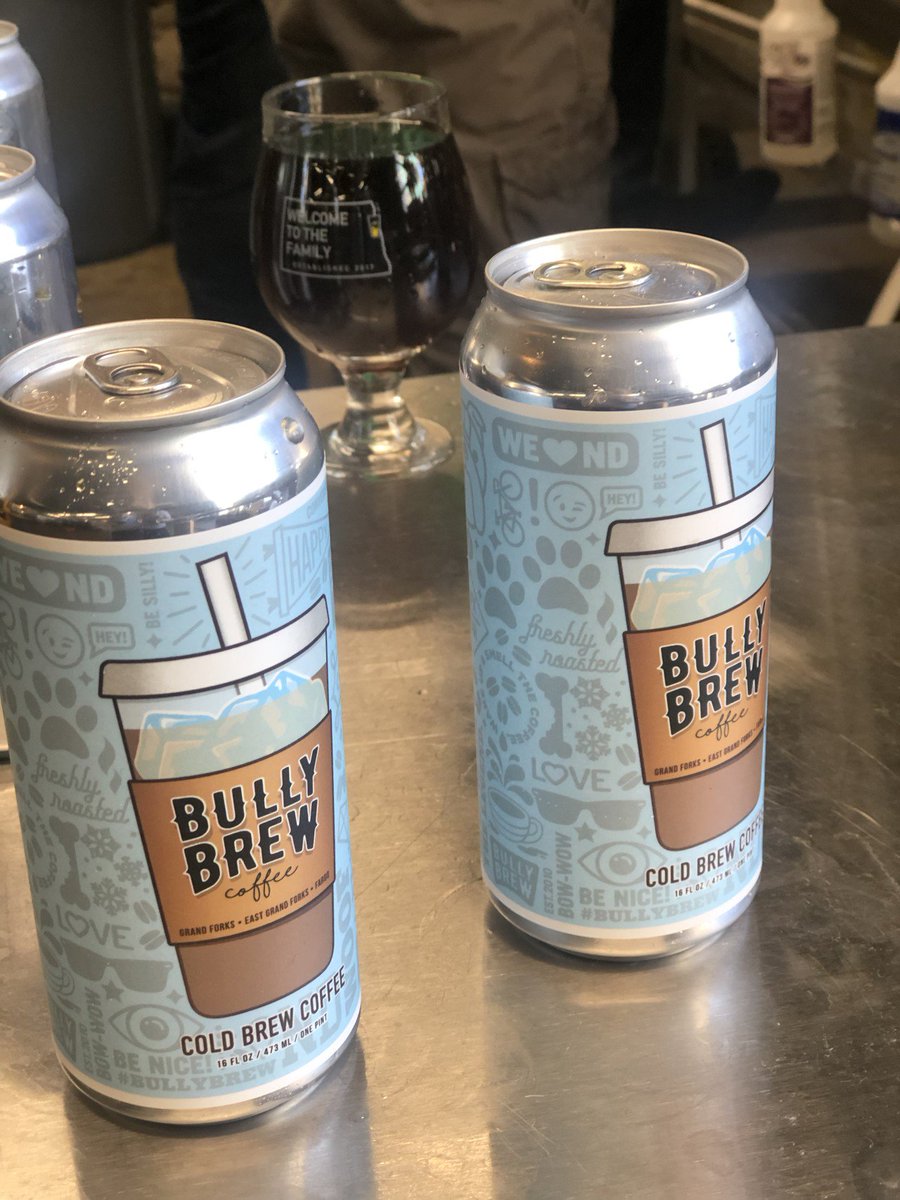 bullybrewcoffee's tweet photo. Time to spill the beans... 
We are excited to announce that our Bully Brew Cold Brew Coffee will be available in all Bully Brew Coffee Houses TOMORROW morning!  
#excitingtimes #bullybrewcoffee #coldbrew #halfbrothers https://t.co/LxeQu3cWkW
