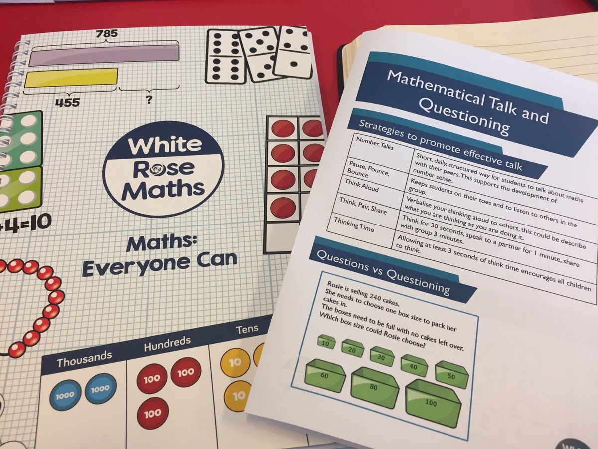 KarenLBarley's tweet image. Anyone out there looking to develop or improve maths teaching and learning won’t go far wrong with @WhiteRoseMaths We had another maths staff training session tonight &amp;amp; it’s brilliant! #mathseveryonecan #improvingmaths @chrisdysonHT @JaneBro14 #mathsisfun #staffmeeting