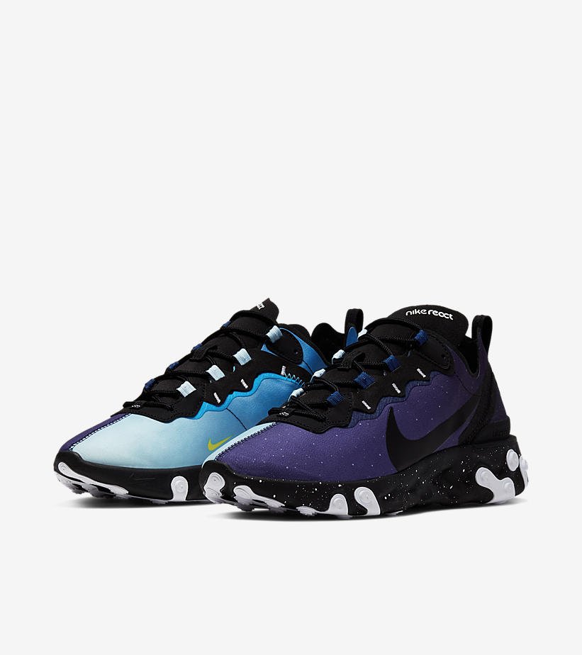 nike react night and day