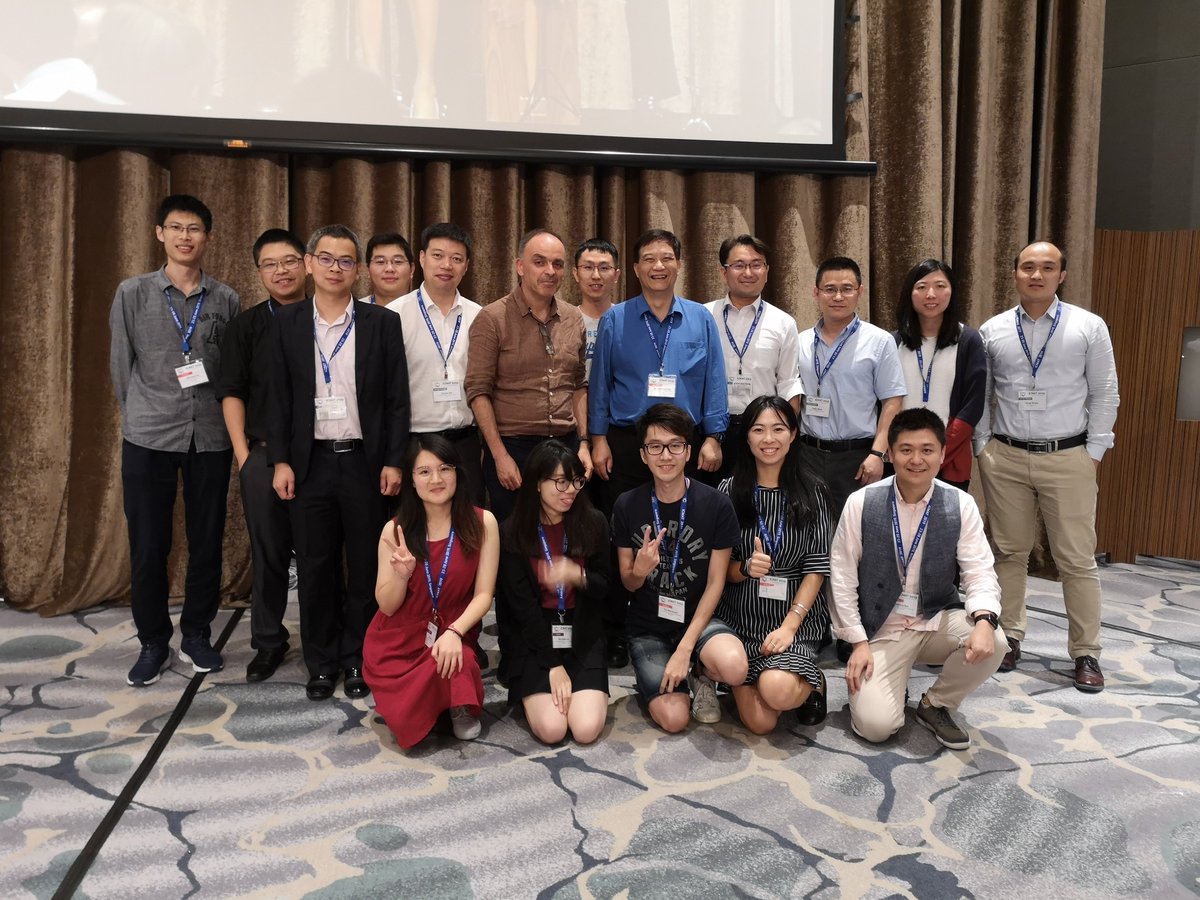 LluisBlancafort's tweet photo. Nice summer memories at the start of term - a picture from #ICMAT2019 with friends from the @BenZhongTANG1 group and #AggregationInducedEmission experts https://t.co/3kA4EzqvLi