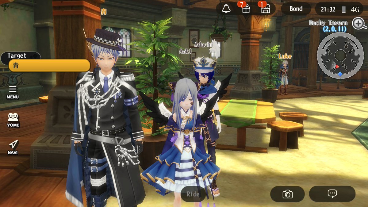 aoki_1214's tweet photo. Wooh~ I've become NPCPC for the second time! 😲
And finally I can 'talking' with Yome in Sub Quests lol ✨
(Some SS taken by my alt account, as Ao's sister in game (*´艸)
#alchemiastory #アルスト #npcpc https://t.co/rcM5zh5FiK