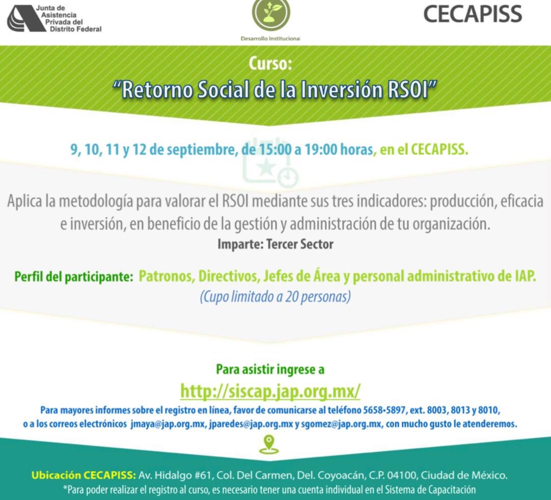 JAP_CDMX's tweet photo. Te presentamos la oferta de #capacitación que tendremos en #CECAPISS para profesionalizar al personal de tu #IAP.

#SerIAPEsUnaVentaja https://t.co/sux7dBZNuj