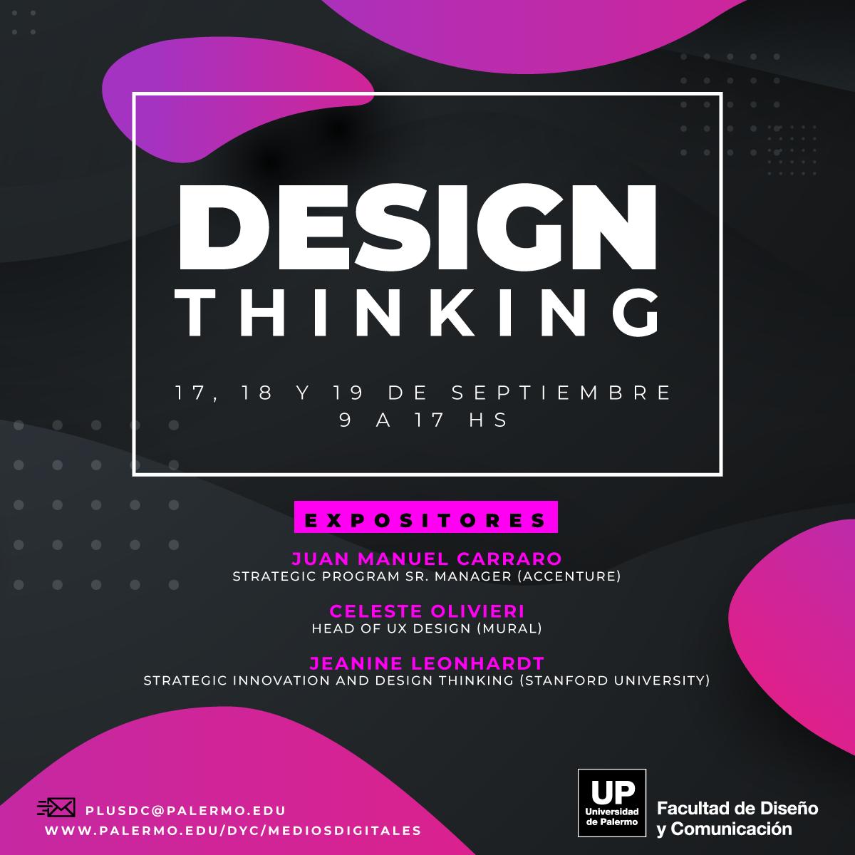 Clínica Ejecutiva de #DesignThinking en la <a href="/udepalermo/">Universidad de Palermo</a> 4ta edición con invitadas de lujo: <a href="/celesteolivieri/">Celeste Olivieri</a> y @jeaninleonhardt. IMPERDIBLE! buff.ly/2LlULtz