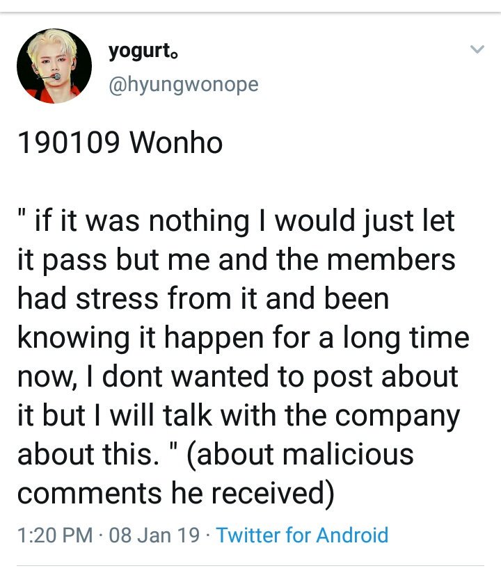 any_mbb's tweet photo. ⚠ ATTENTION MONBEBES ⚠

We know that every big group has a bunch of haters, same with MX. But this year it becames too much for them. Wonho even posted on fancafe about it. Now Starship is taking legal actions against who post malicious things/accuse MX without any legit proofs https://t.co/2MDtnQLeK7
