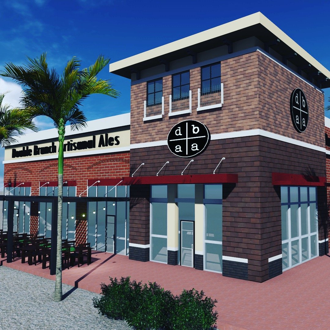 DoubleBranchAle's tweet image. Artist rendering of the brewery #ComingSoon #pascofl #revivethegrove #craftbeer #tampabay