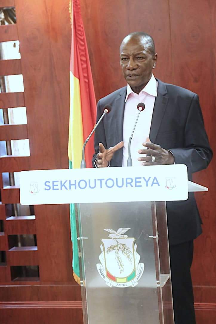 soumahguineen's tweet photo. #AdresseALaNation: @AlphaCondePRG" lance un appel: "j’invite tous les acteurs impliqués dans l’organisation des élections législatives à redoubler d’effort et d’ardeur dans le travail, à se mobiliser tous pour que ces élections se tiennent dans le courant de cette année" #JRTG https://t.co/TpmVUBInAR
