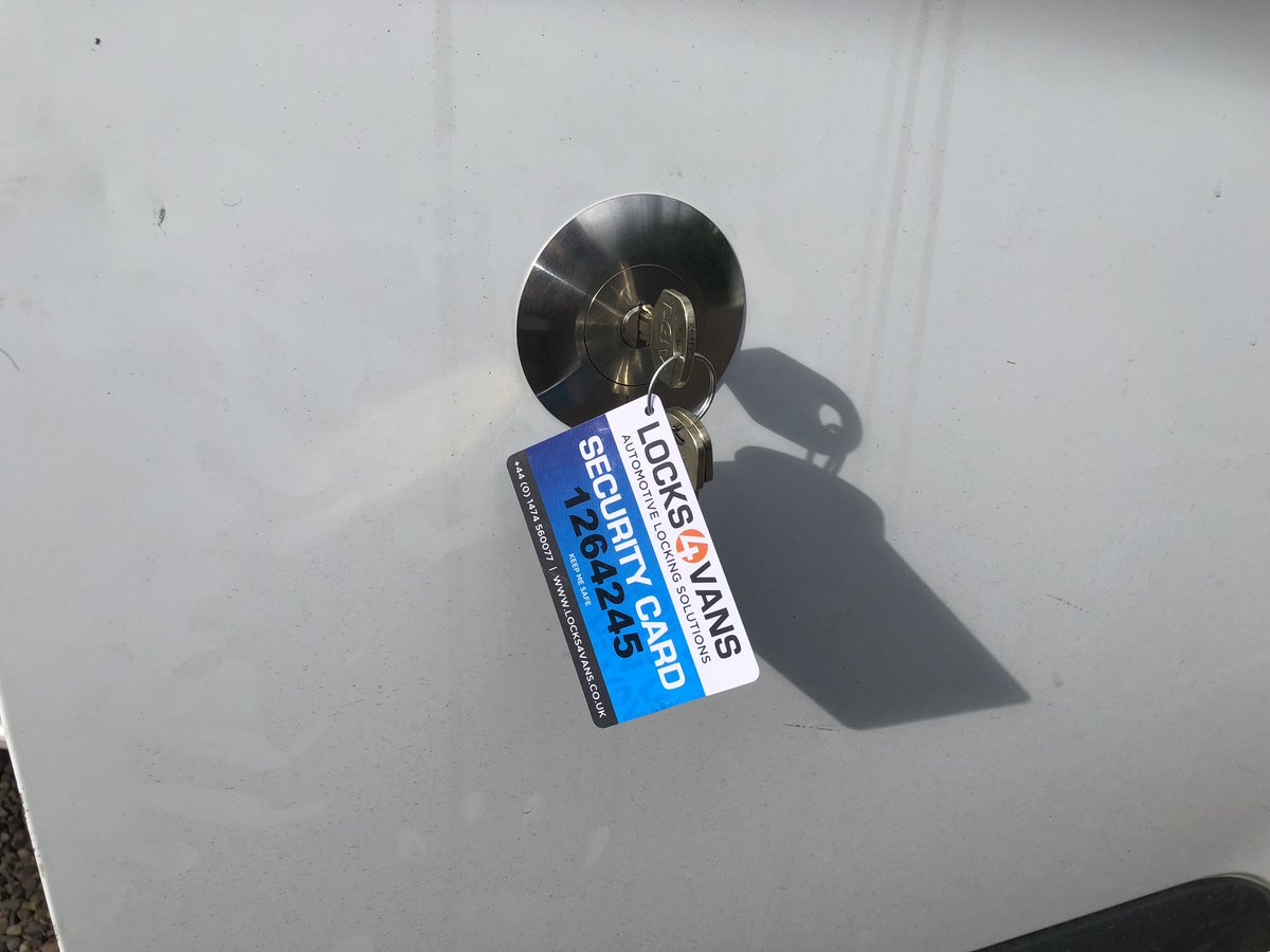 lincolntowbar's tweet image. .@Locks4VansLtd #Replock fitted to a #Ford #Custom #antipicklock #protectyourload #LincsConnect #Lincoln