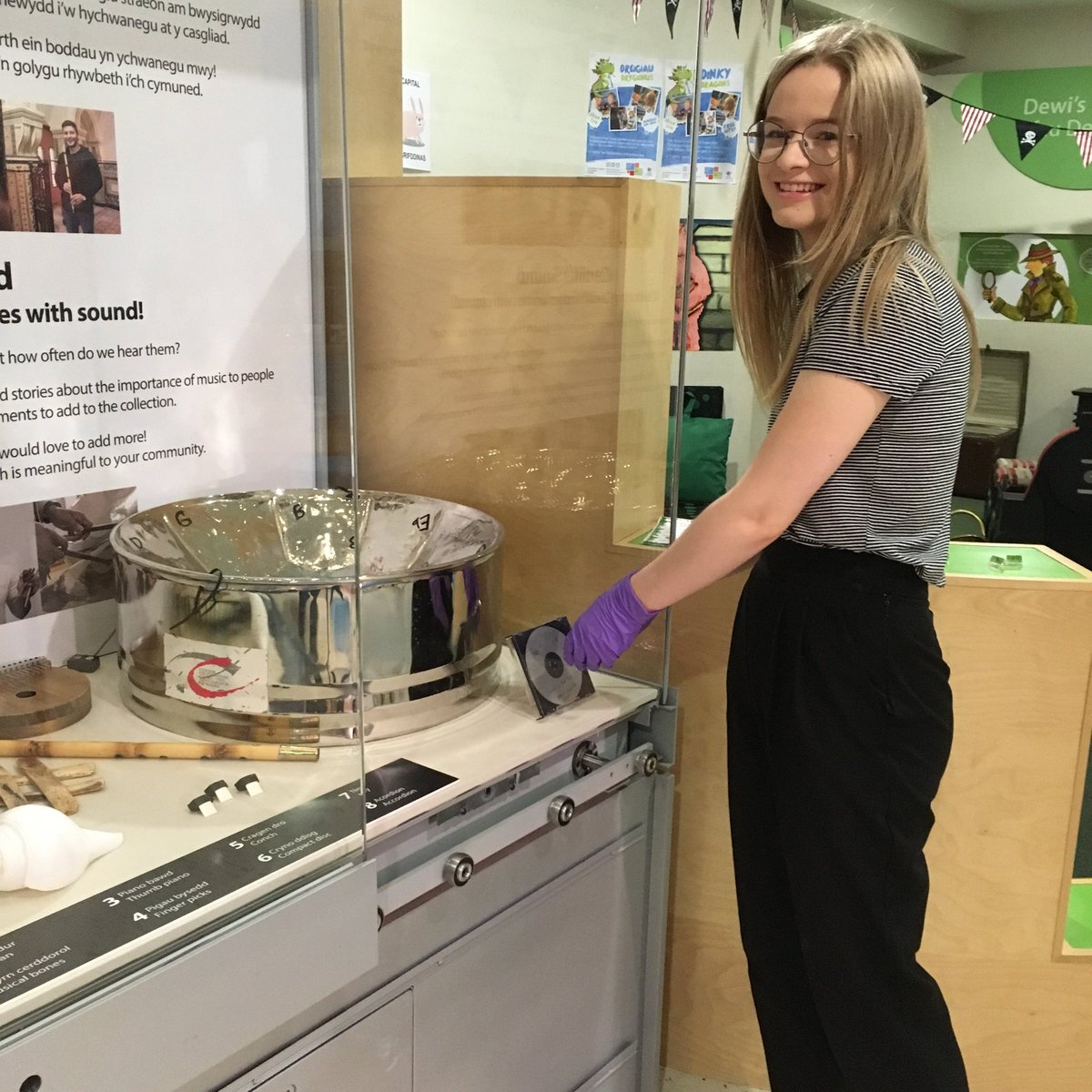 VicMRogers's tweet photo. Very sorry to say goodbye to @clareturner1996, this year's @LeicsMusStud student placement @TheCardiffStory. Big thanks for all your hard work and enthusiasm - Keep in touch and let us know what you're up to...once a member of #TeamMoC, always a member of #TeamMoC! https://t.co/aMNPAWGIXb