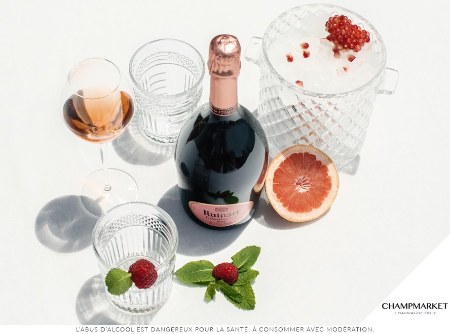 champmarket's tweet photo. Fraiche et fruitée, la cuvée Ruinart #Rosé est l’expression gourmande du Goût #Ruinart 😋 
Disponible sur @Champmarket > https://t.co/U7juBkLgJ2

#Champmarket #champagne #selectionchampagne #champagnesdexception #cadeau #ideecadeau #cadeauchampagne #champagneRuinart https://t.co/IMaODzoAzx