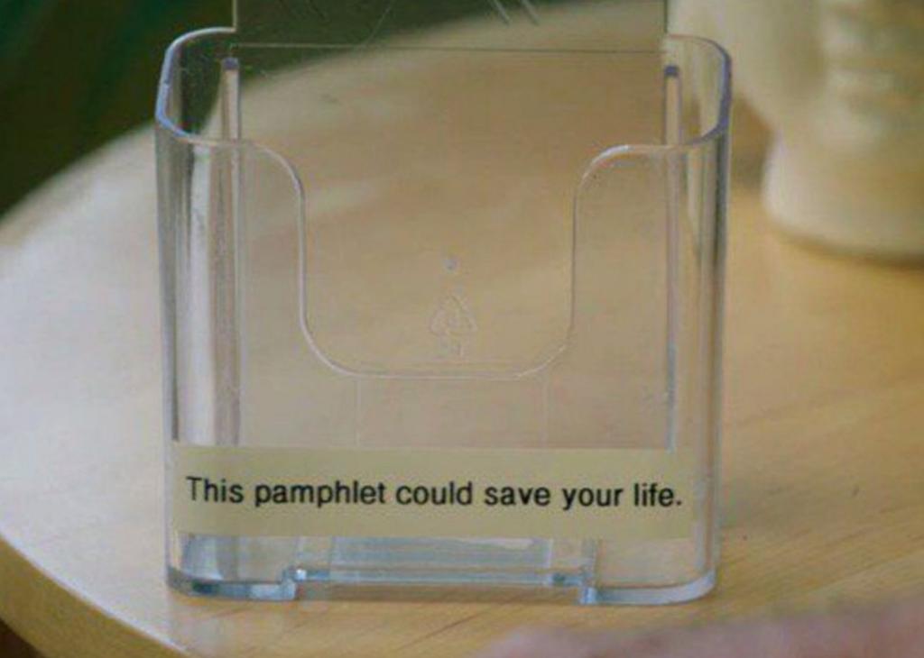 stanleynelitz's tweet photo. You heard it here first, good graphic design saves lives! https://t.co/Tq16tkqPYj