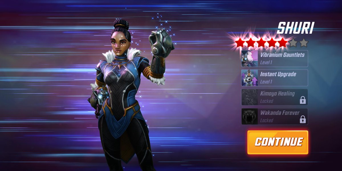 MARVEL Strike Force på Twitter: "Shuri screenshots only! #WakandaForever  #MarvelStrikeForce https://t.co/1UPWZUl8WM" / Twitter