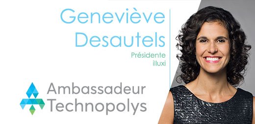 technopolys_qc's tweet photo. Nous sommes fiers d'accueillir une nouvelle ambassadrice Technopolys : @gen_desautels de #illuxi 
--
We are proud to welcome a new Technopolys ambassador: @gen_desautels from #illuxi https://t.co/YyPKfBqLf2

#ambassadeur #femmeentech #womanintech #fierdenostech #proudofourtech https://t.co/qNxYglYTPr