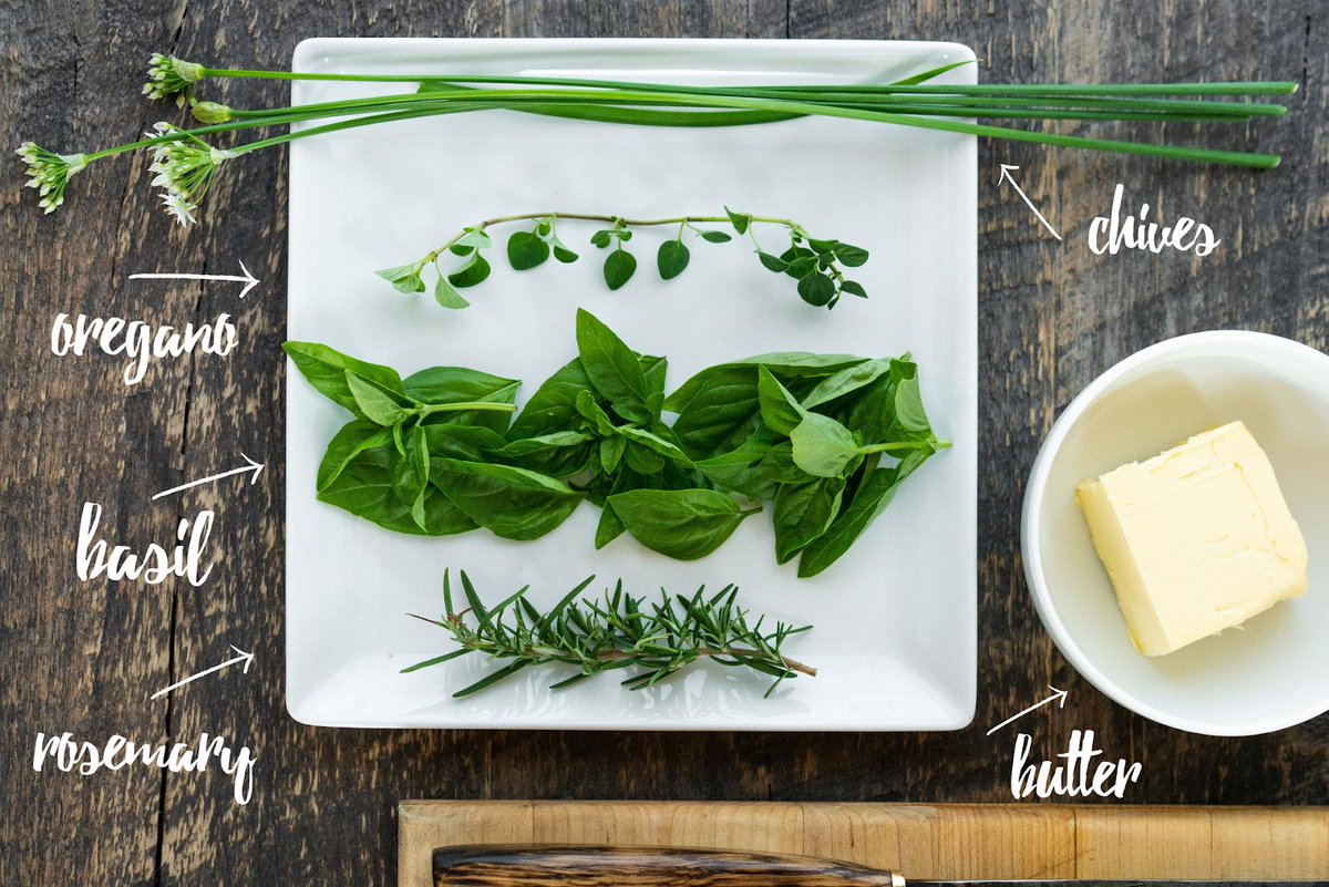 ChallengerBread's tweet photo. We took advantage of late summer herbs recently and made a delicious butter spread. Visit our Instagram page for tips. But no recipe needed—just chop up a blend of fresh herbs and mix with good butter. #sourdoughseptember #noreciperecipe #challengeaccepted #challengerbreadpan https://t.co/ld0BmH7EbF