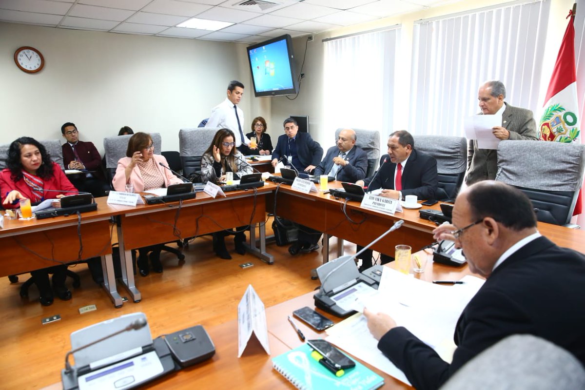 comcetur's tweet photo. Comisión de Comercio Exterior y Turismo que preside @LuchoYika aprobó su plan de trabajo, reglamento, la conformación de los grupos de trabajo y el cronograma de las sesiones descentralizadas https://t.co/Bdw7JduDvD