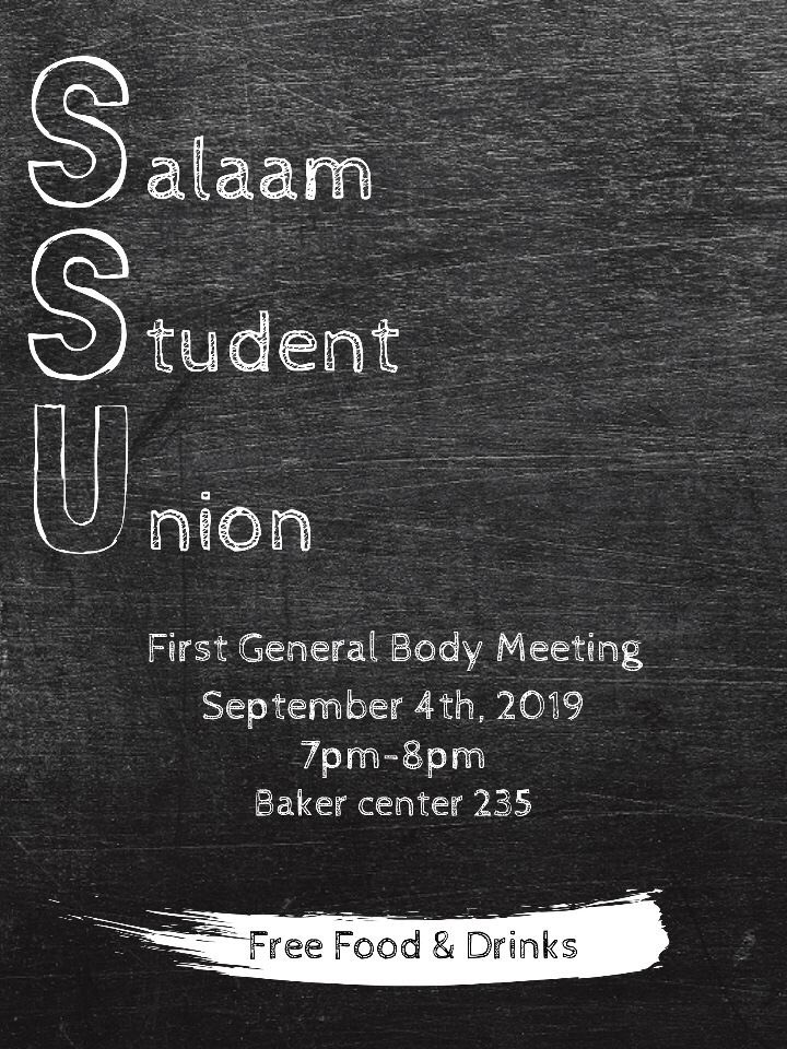 Come through to our FIRST meeting of the year this evening! 7pm in Baker 235 .. there will be food 😍😍