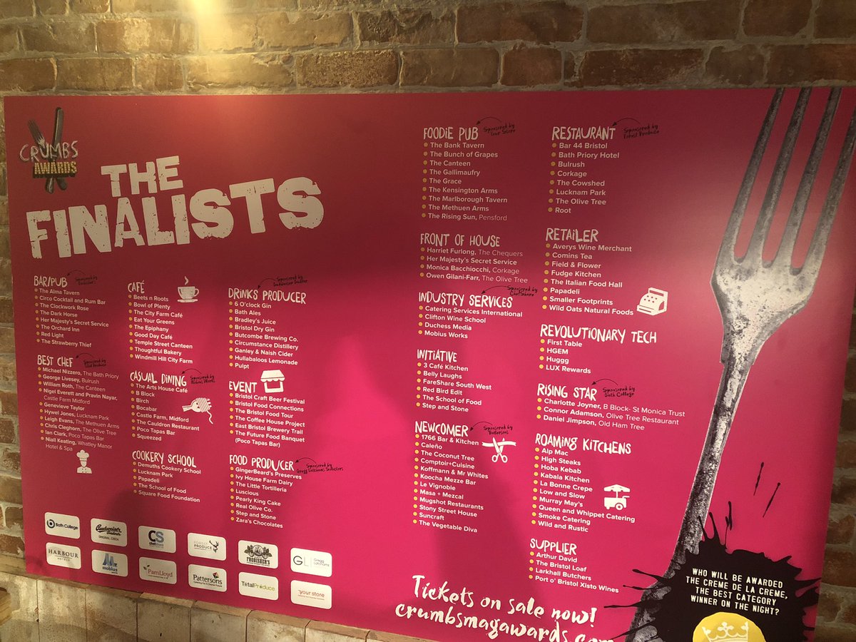 Eloise_Gordon's tweet photo. Thank you @CoconutTreeUK for hosting a fab Crumbs Awards bash this evening.@keatingniall1 shortlisted as ‘Best Chef’ sponsored by @TotalProduceUK Awards night 6th October 🤞🏻 https://t.co/5wBXmR7Dz6