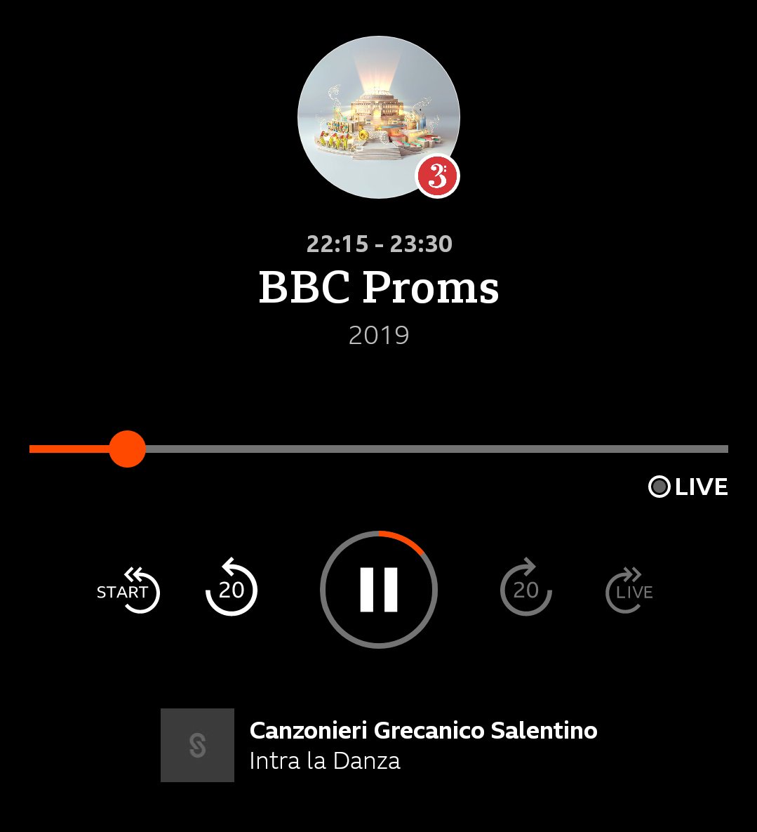 Trish_Brown's tweet photo. Love listening to #canzonieri @bbcproms @Seriouslive for a late night pick me up https://t.co/xZE46uOvsr