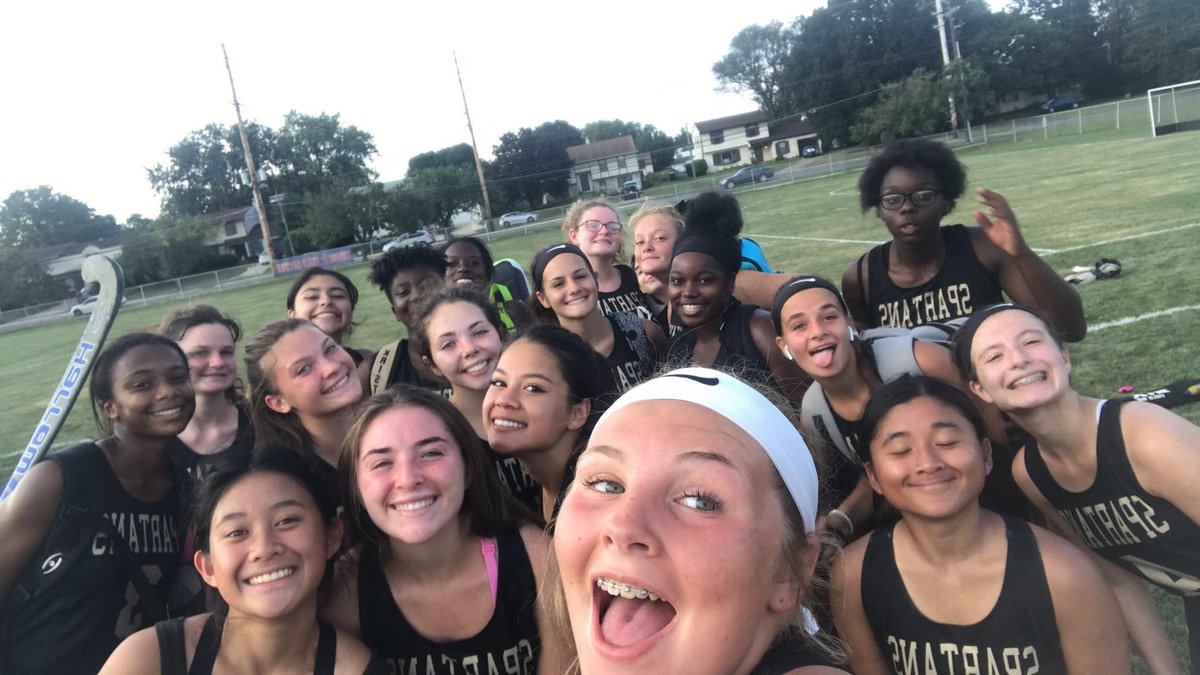 Celebrating our 2-0 win over Triton today.