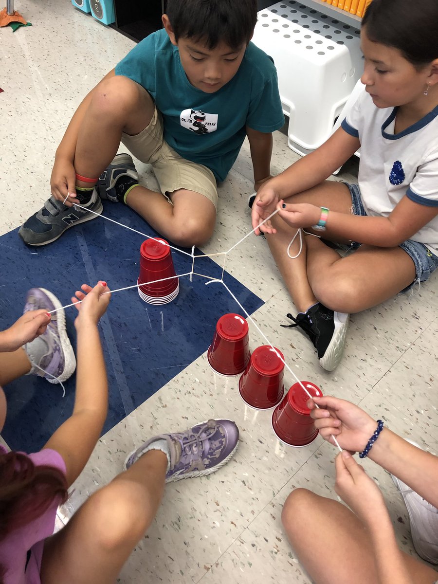 TatemMrsLloyd's tweet photo. Learning how to communicate in a positive way.  We used communication and worked as teams to build a tower of cups! #steam #buildingteamwork #Communicating @MrsMullinTatem @JFTatemES @HaddonSchools @HaddonfieldEA https://t.co/ocPZpemjkK
