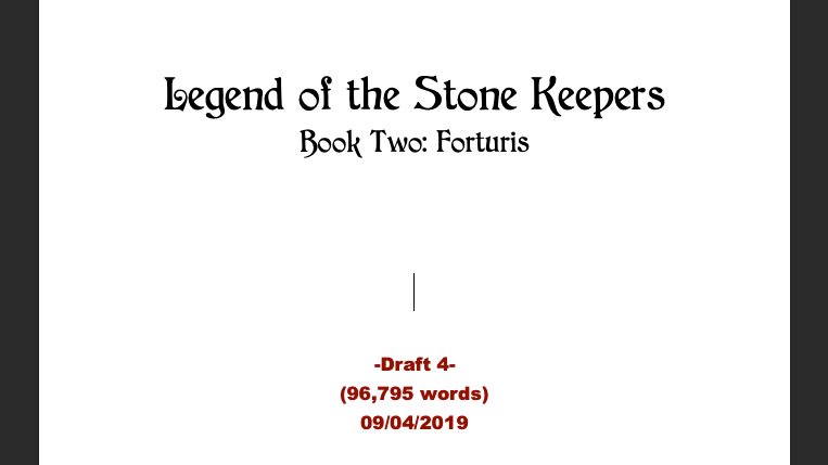 JLTrepanier's tweet photo. Another revision down &amp; Book two of Legend of the Stone Keepers is nearing its final stages! 🤩 If all goes to plan, release date will be October of this year. Off to the editor, now!

 #WritingCommunity, how should I reward myself? #Amediting #Indieseptember #StoneKeepers https://t.co/HhL95FfKt4