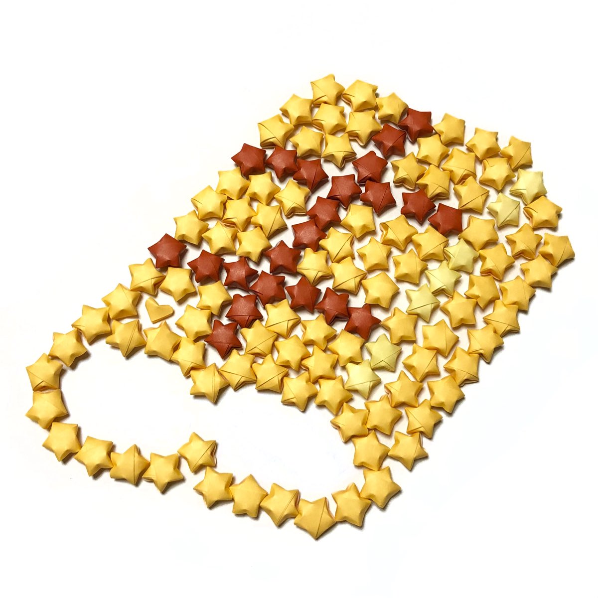 辻本京子 粘土 折り紙 ペーパークラフト Kokko Garden 第258回ラッキーハート探し 一つだけある ラッキーハートを探してね 今日はモナカアイスです 今日も良い日になりますように ラッキーハート探し 折り紙 ラッキースター モナカアイス