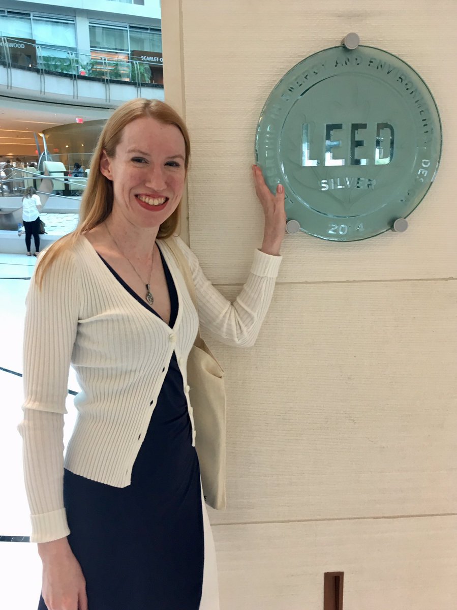 HMBenjamin1's tweet photo. Picking up my car at the @MHMarquisWDC after day one, had a #FindYourLEED moment in the hotel lobby. https://t.co/SQiQgdv7Re