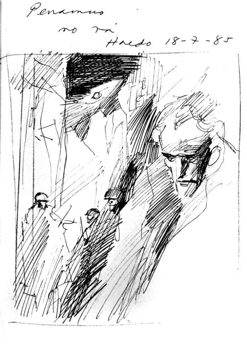 BaldosaFloja1's tweet photo. Alberto Breccia - Boceto de #Perramus
#DiaDeLaHistorieta https://t.co/NbLnpIS8ag