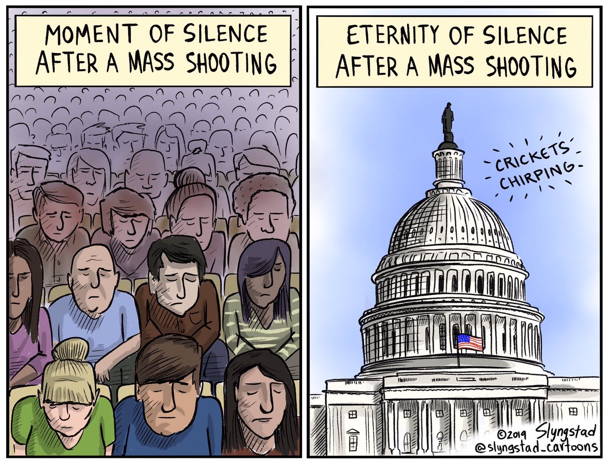It’s time to end the silence on gun legislation. #EnoughIsEnough #GunReform #GunBuyBack #GunControl #GunControlNow #MassacreMitch #MassShootings #AssaultWeaponsBan @Everytown