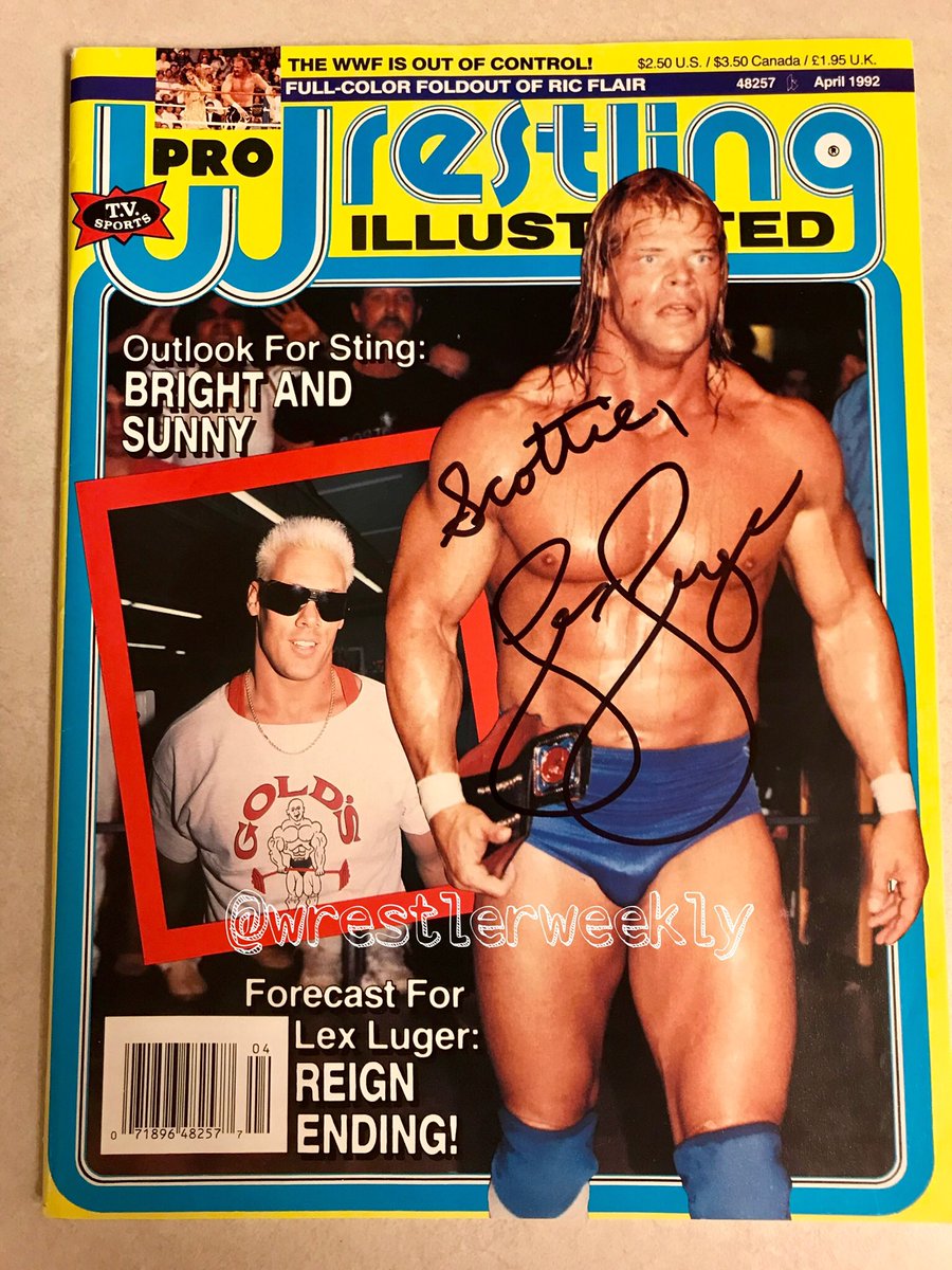 wrestlerweekly's tweet photo. WRESTLER WEEKLY #20YearProject! THIS WEEK we focus on the #WCW #WWE UNITED STATES CHAMPIONS from August 1989 #LexLuger #WCW vs #KofiKingston #WWE August 2009 RANK these US Champs from 20 years apart! WHO WAS YOUR FAVORITE? https://t.co/15Ke3gnVPm
