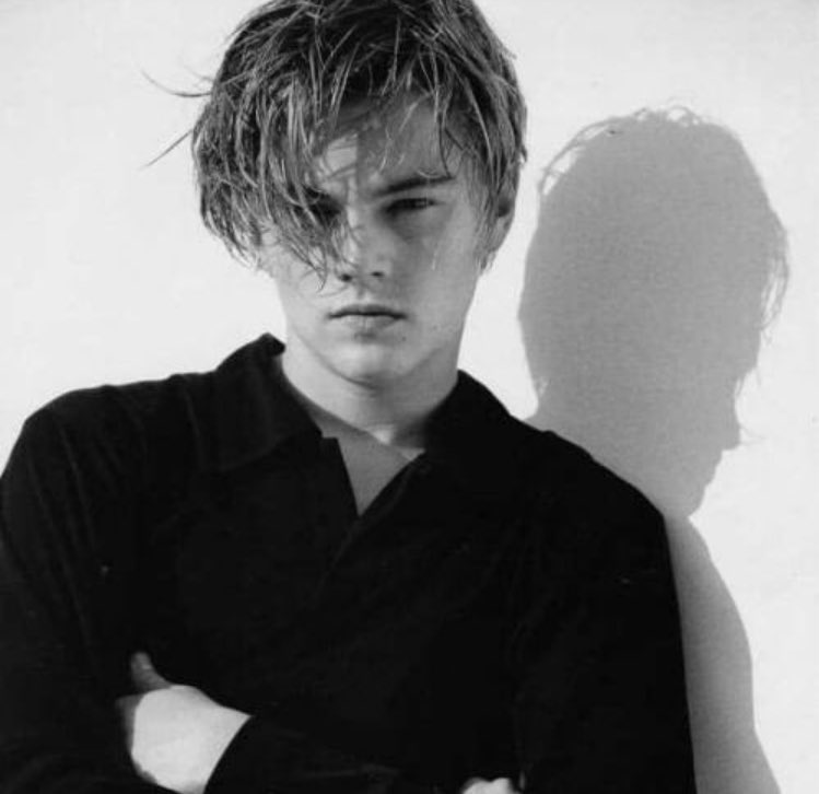 harryzstan's tweet photo. this is giving me young Leonardo DiCaprio vibes https://t.co/Q7W3Ip1nHC