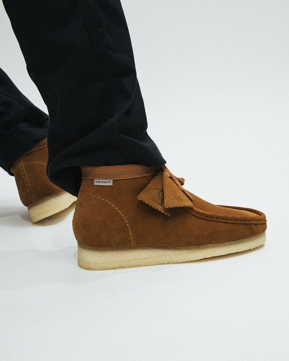 clarks originals x carhartt wip wallabee boot