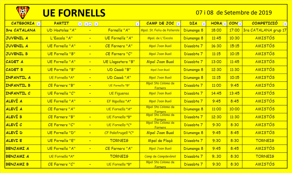 UE Fornells tweet media