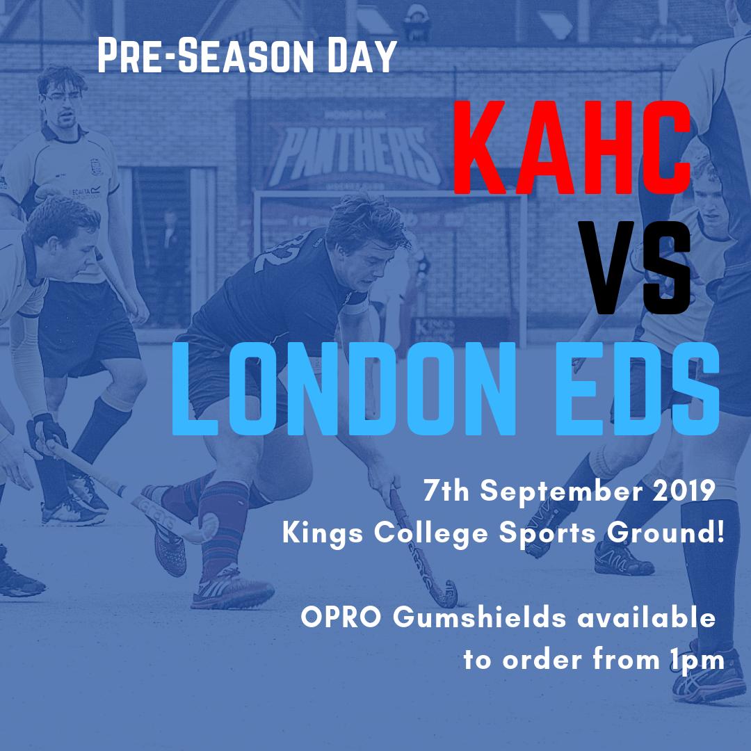PRESEASON DAY 7th September 2019 - 10:30am
With all our teams playing at home this Saturday we are really looking forward to a big day of hockey to get the season going! 
A representative from OPRO will be available from 1pm for made to order gum shields on site. 
#hockey
