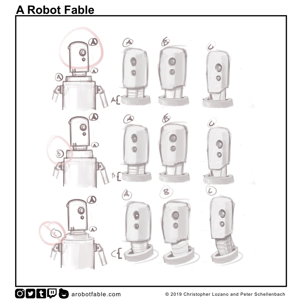 ARobotFable's tweet photo. #details. #sketches #robots #robotart #robotcomics #art #designs #charactersketch #originalcharacter #comic #comics #ipadpro #procreate #drawing #fable #book #illustrations #characterdesign https://t.co/Y8GjTvYlq8