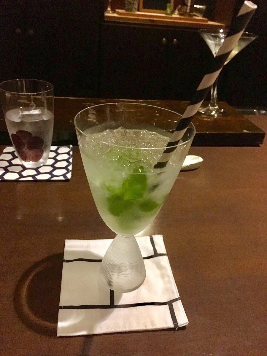 momokan35458961's tweet photo. ここのバーいいです♡
久しぶりのモヒート🍸
#小さな美酒館
#thegentle https://t.co/yCOzeruvov