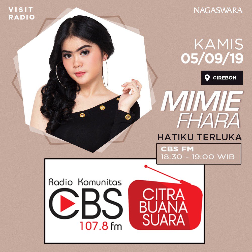 jangan lupa sore ini di cbs fm